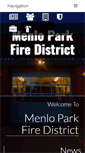 Mobile Screenshot of menlofire.org
